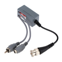 Ретранслятор для приема/передачи видеосигнала, звука и питания по витой паре, HD-CVI/TVI/AHD Video Balun