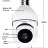 Поворотная камера - лампа / Wi-Fi IP-камера в форме лампочки, OPL-BST-JDW-1 | Фото 6