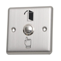 Металлическая кнопка выхода/управления электромагнитным замком, DE02 