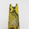 Чехол для Верту Vertu Signature S Design, Вертикальный Черно-желтый Кожа Удава | фото 1