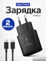 Быстрое зарядное устройство USB Type-C + кабель 2 метра, модель ZYH-J125 