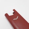 Чехол для Верту Vertu Signature S Design, Вертикальный Бордовый Кожа | фото 2