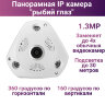 Панорамная 1.3MP IP камера 