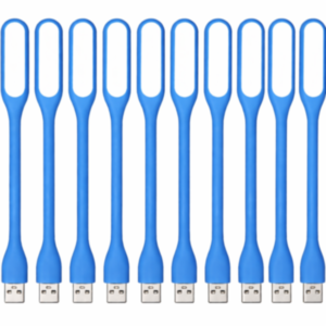 USB светильник гибкий LED для ноутбука, Синий