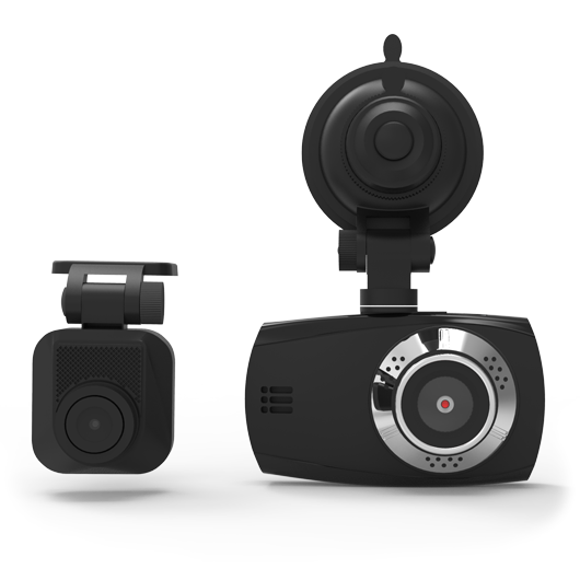 Двухкамерный автомобильный видеорегистратор с функцией ADAS и углом обзора 150 градусов, ID559KZ