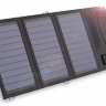 Портативная раскладная солнечная зарядная панель для мобильных устройств со встроенным Power Bank на 6000 mAh, AP-SP-014-BLA | фото 3