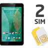 7” Дюймовый 4-х ядерный планшет c 2 сим картами и поддержкой 3G интернета, ID7896B,фото 1