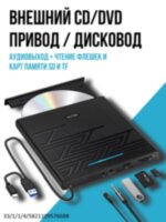 Внешний CD / DVD привод / дисковод для чтения / записи дисков, NOLYTH CT06 