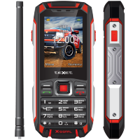 Противоударный водонепроницаемый IP68 кнопочный телефон с функцией рации, фонариком и аккумулятором 2200мАч, ID0918R