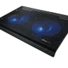 Охлаждающая подставка для ноутбука с двумя кулерами и голубой подсветкой, ID844TR l Фото 1