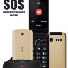 Телефон раскладушка для пожилых людей с удобной зарядной док станцией и кнопкой SOS, ID744i | фото 1