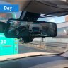 Автомобильный видеорегистратор зеркало заднего вида с двумя камерами и 9,66