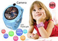 Детские GPS часы с камерой, фонариком, датчиком снятия с руки и сенсорным экраном, IDQ360