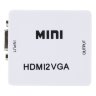 Адаптер конвертер / переходник / преобразователь с HDMI на VGA + аудио | фото 3