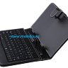 Универсальный чехол с клавиатурой для 7” дюймового планшета (MicroUSB),фото 1