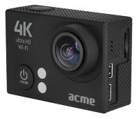 4K Экшн камера c WIFI, широким углом обзора 140 градусов, дополнительным аккумулятором и внешним зарядным устройством в комплекте, ID006