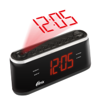 Электронные часы-будильник с FM-радио, подсветкой и проекцией времени на стену/потолок, ID2205R