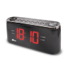 Электронные часы-будильник с FM-радио, подсветкой и проекцией времени на стену/потолок, ID2205R l Фото 2
