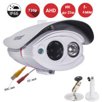 Аналоговая AHD 1.0MP камера видеонаблюдения уличного исполнения, AK-8002-1 