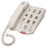 Проводной телефон для пожилых слабовидящих людей с большими кнопками и световым индикатором, ID520 | Фото 3