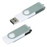  USB флешка пластиковая для брендирования, с металлическим язычком, 16GB (Белая) | фото 4