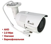 Вариофокальная AHD 2.0 Mpx камера видеонаблюдения уличного исполнения, BlackView 755-Z 