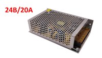 Универсальный блок питания в перфорированном металлическом корпусе (AC 110 ~ 220V, 50-60HZ), 24В/20А