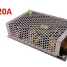 Универсальный блок питания в перфорированном металлическом корпусе (AC 110 ~ 220V, 50-60HZ), 24В/20А l Фото 1